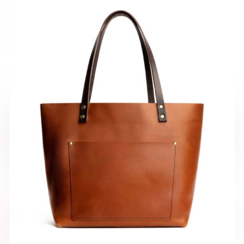 Portland Leather Honey Large Tote Bag